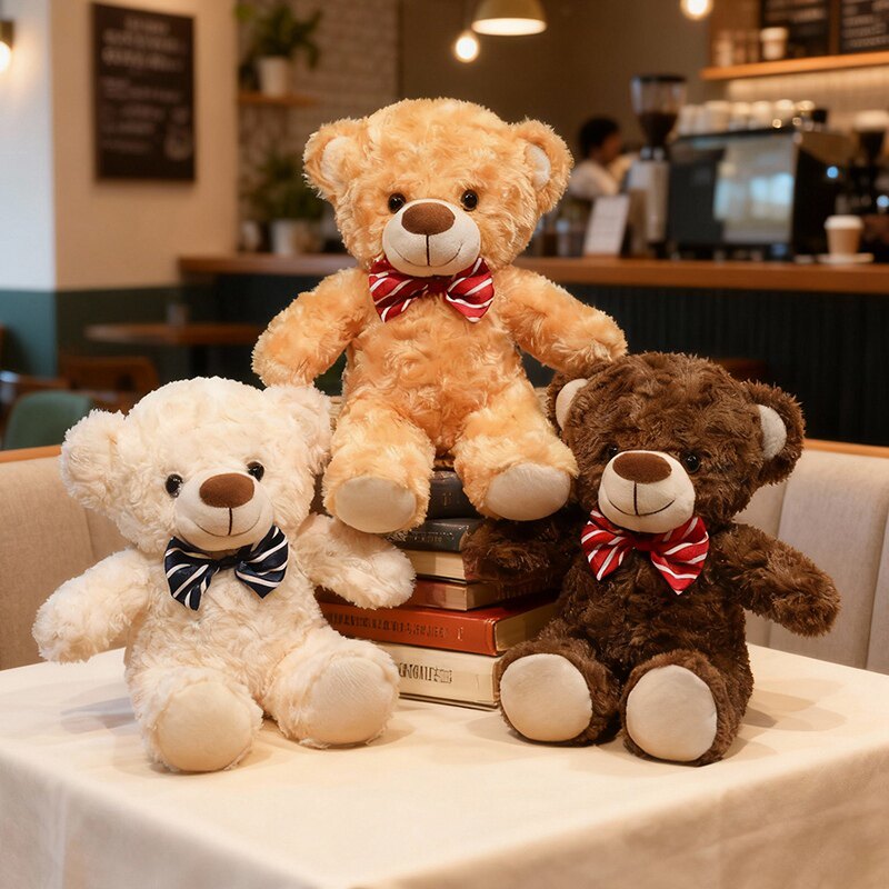 可爱小熊毛绒玩具泰迪熊公仔布艺玩偶卡通小狗熊布娃娃生日礼物
