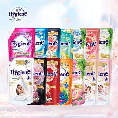 喜净Hygiene衣物柔顺剂持久留香泰国进口防静电护理480ml