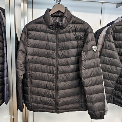 立领轻薄羽绒服男 冬季保暖外衣 男装冬装外套