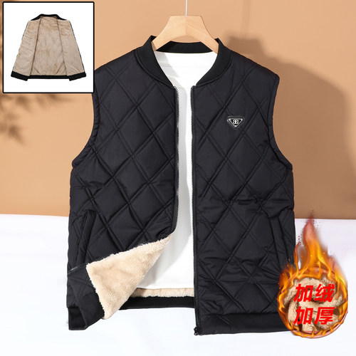 400斤特大码新款马甲男秋冬季