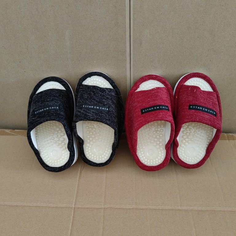 瑕疵外贸出口日本日式室内居家拖鞋静音不上地板按摩指压板室内拖