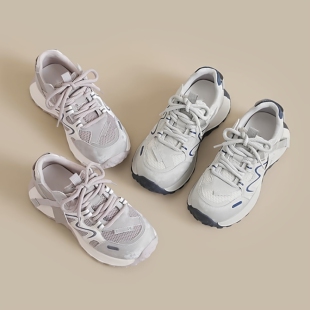 2026春季新款厚底运动鞋女款增高休闲鞋百搭女款*12669