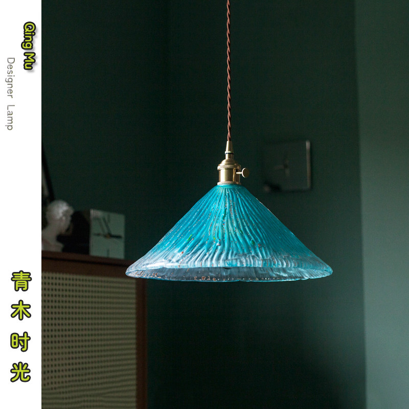 老上海美式复古手工玻璃吊灯中古阳台飘窗民宿餐厅咖啡厅吧台吧灯,家装灯饰光源,床头/玄关/吧台/过道吊灯,淘宝优惠券,粉丝福利购,淘宝优惠卷