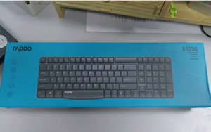 雷柏E1050台式笔记本电脑办公无线键盘X1800S无线键鼠套装USB2.4G