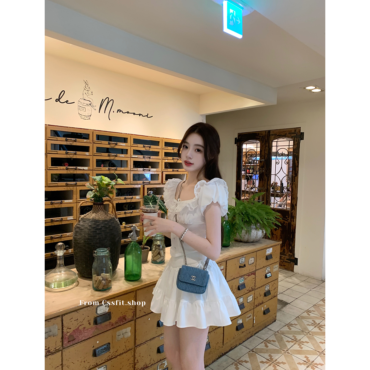 2024夏季短袖甜美少女感