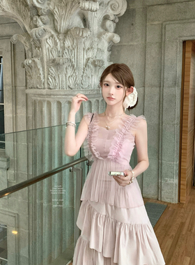 迟伞伞25/ss Osaka橱窗 snid*抽绳正反两穿上衣不规则长裙套装夏