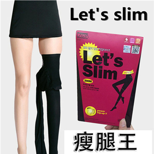 强压瘦腿袜哑光连袜薄款中厚锦纶