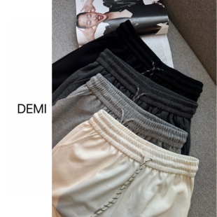 垂坠慵懒直筒糯米抖抖裤 MISS 显瘦窄版 早春新款 F1658 RUILI定制