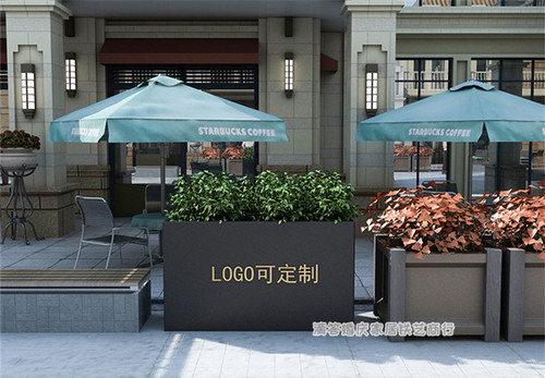 防水防晒防锈订制金属花槽花架