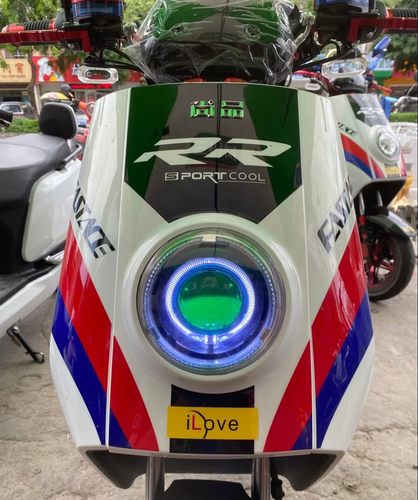 大金牛大牛国标N7N9N11电动车大灯总成改装LED透镜天使眼大疆八代