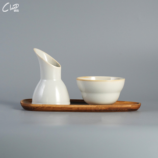 北欧极简象牙白海鲜汤贵妃泡饭陶瓷餐具咖啡杯早餐甜品杯冰美式