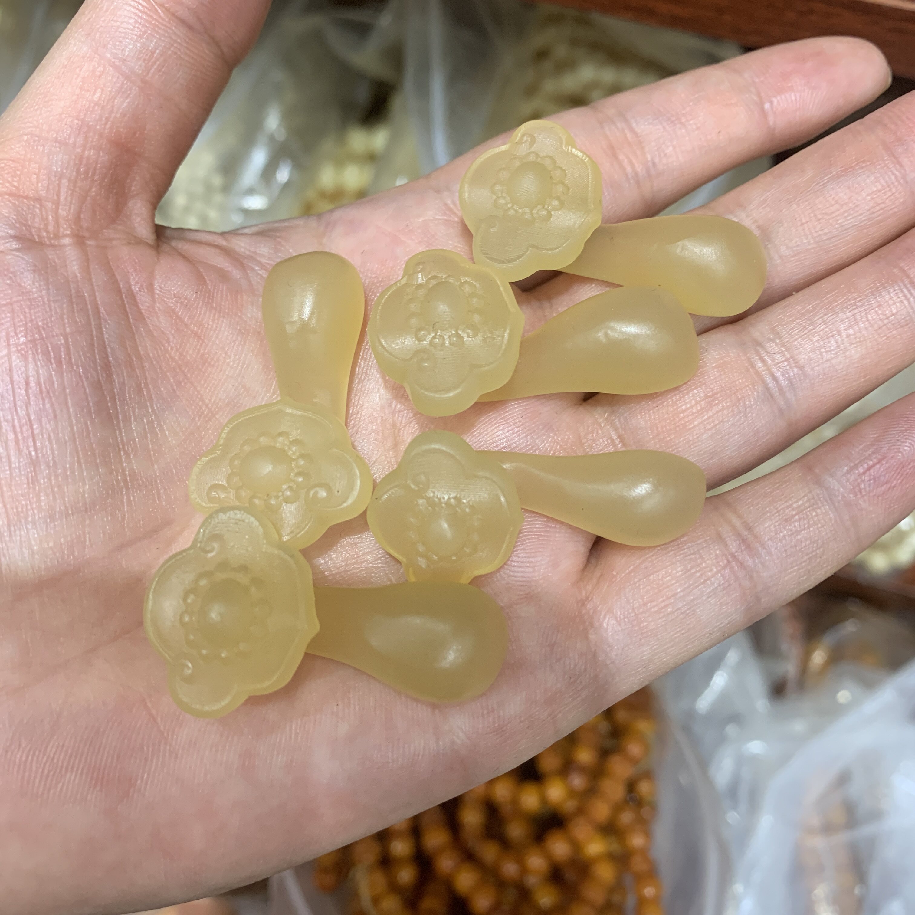 羊角如意吊坠项链手链手工diy配件材料编绳项链挂件手链串珠