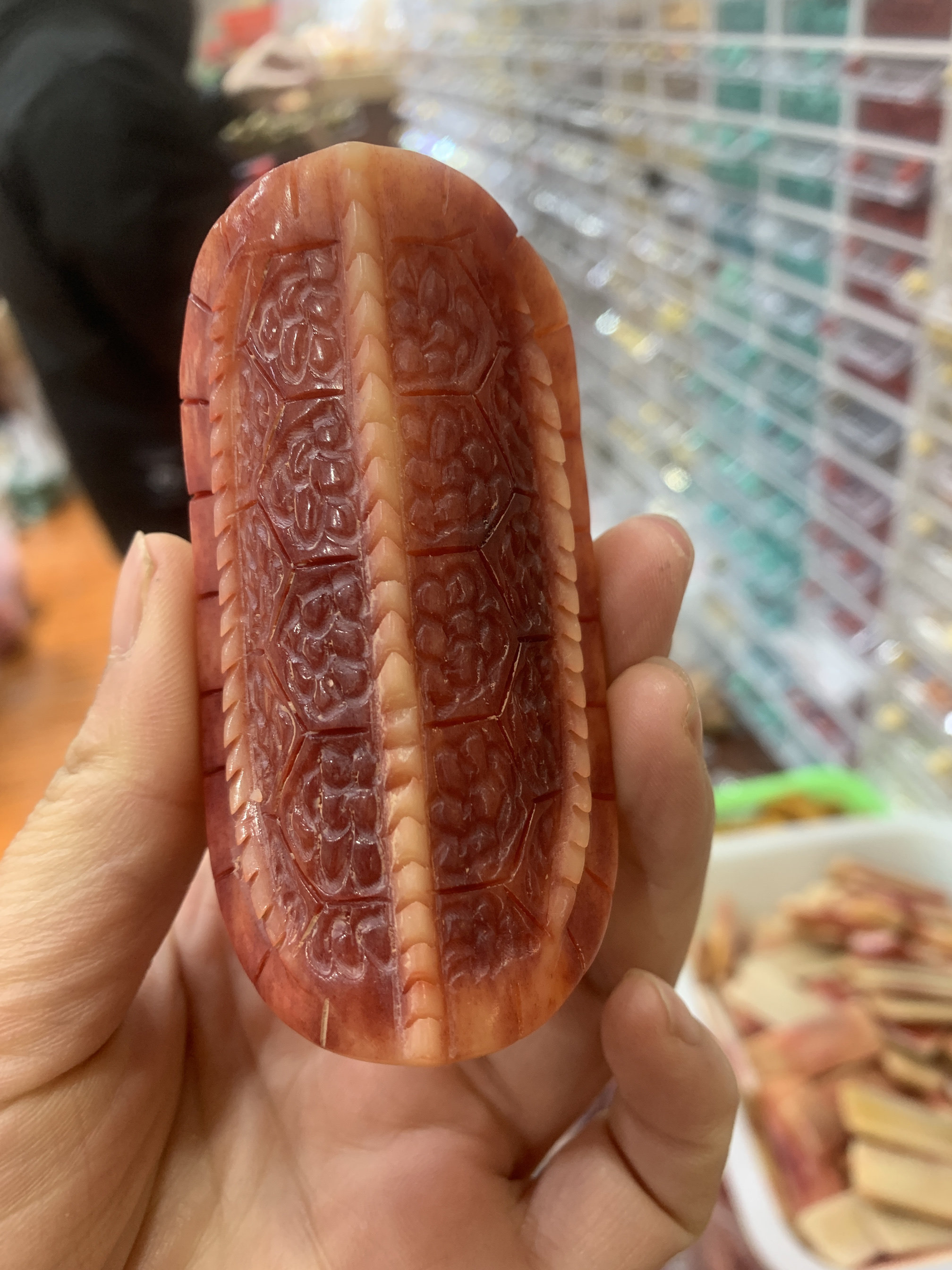 天然老料骆驼骨雕富甲天下吊坠手把件手持车挂藏式文玩饰品收藏