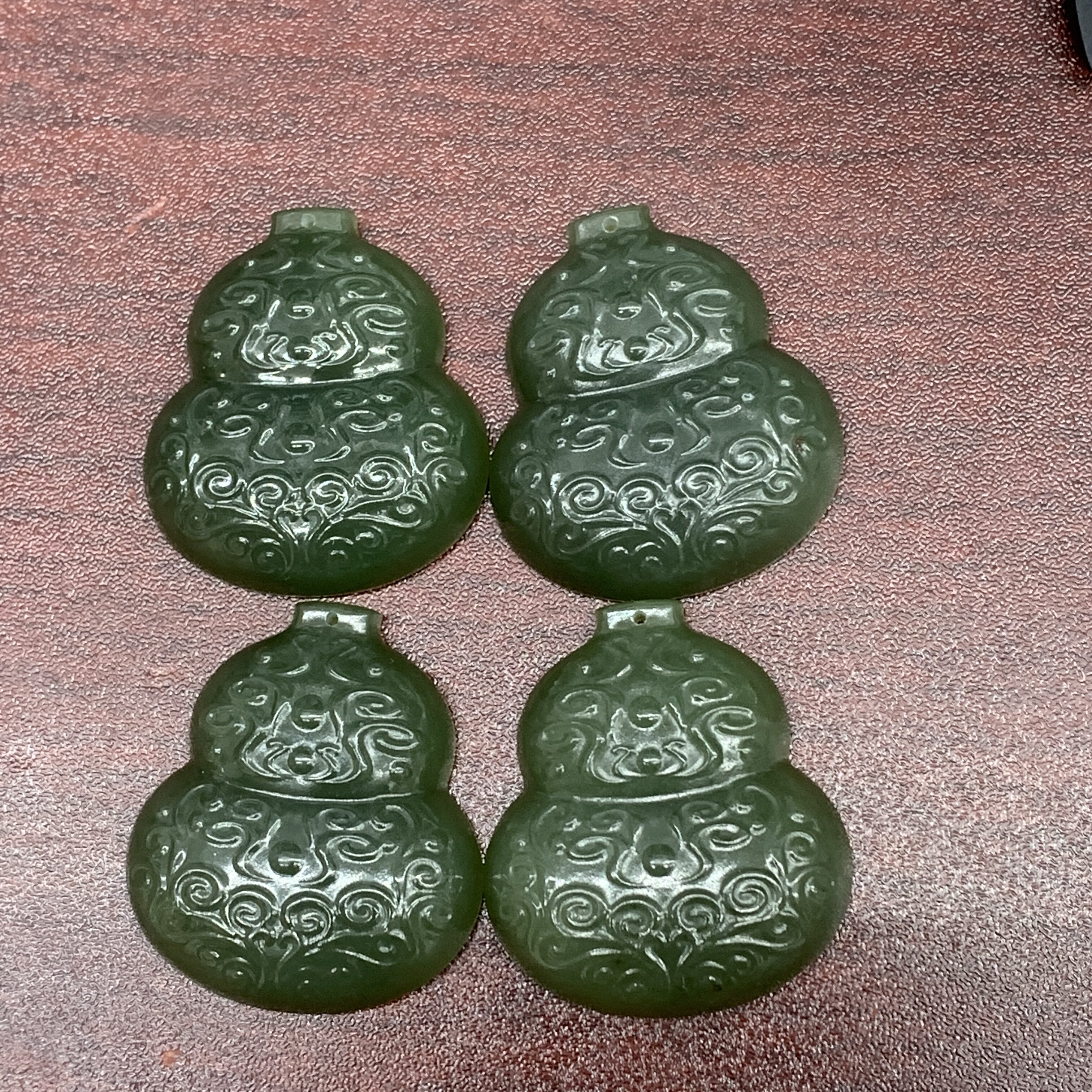 天然和田玉葫芦路路通配件DIY水晶手链手串编织材料手工制作配饰
