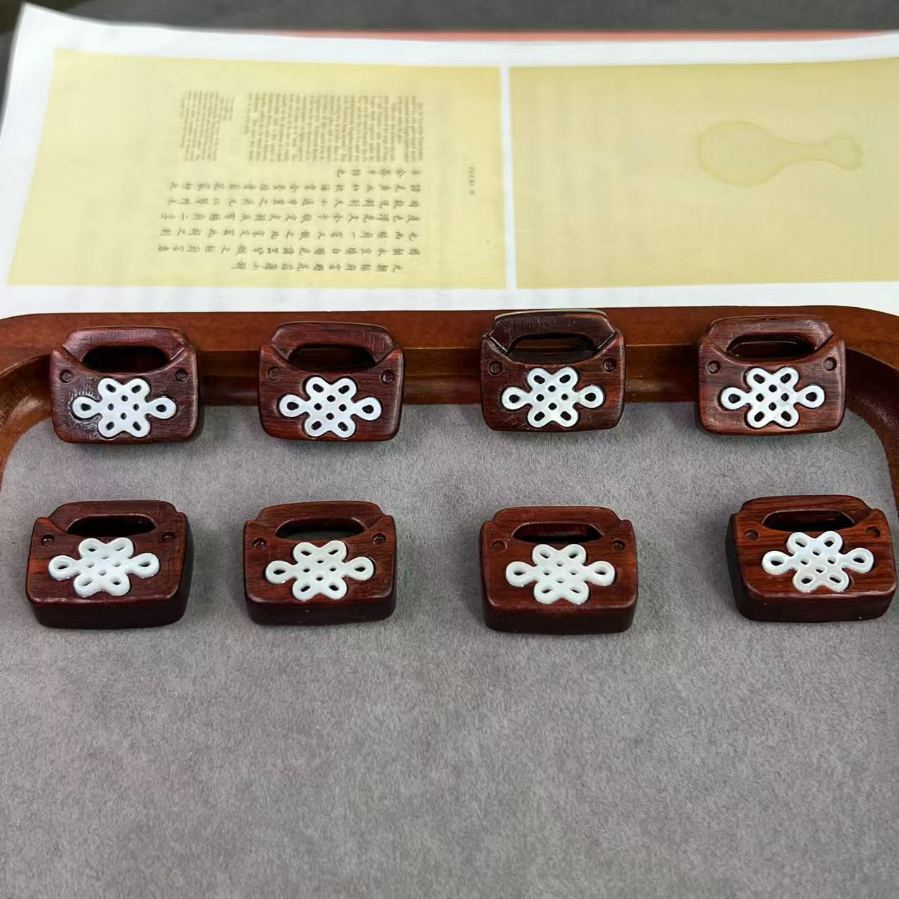 黑檀、紫檀、包包镶嵌款、天然鱼骨贝壳！