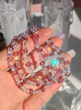 原创2025新款施家水晶手链手串简单高级闺蜜礼物