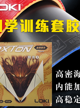 LOKI雷神锐龙1乒乓球拍胶皮套胶反胶粘性蛋糕高弹海绵内能胶皮
