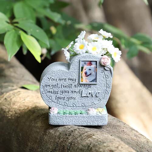 创意纪念碑小狗墓碑 Cross border puppy commemorative stone