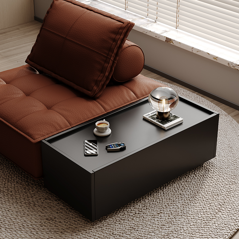 实木边柜简约沙发夹缝中间收纳柜客厅小边几长方形隔断移动侧边柜