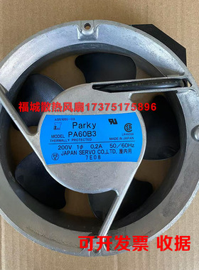 PA60B3 MA60B3 伺服原装日本Parky SERVO 200V 17251散热风机风扇