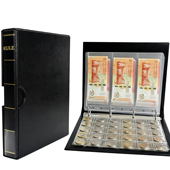 纸币硬币混合册大容量纸币收藏册纪念币收藏盒册钱币收藏册纪念钞