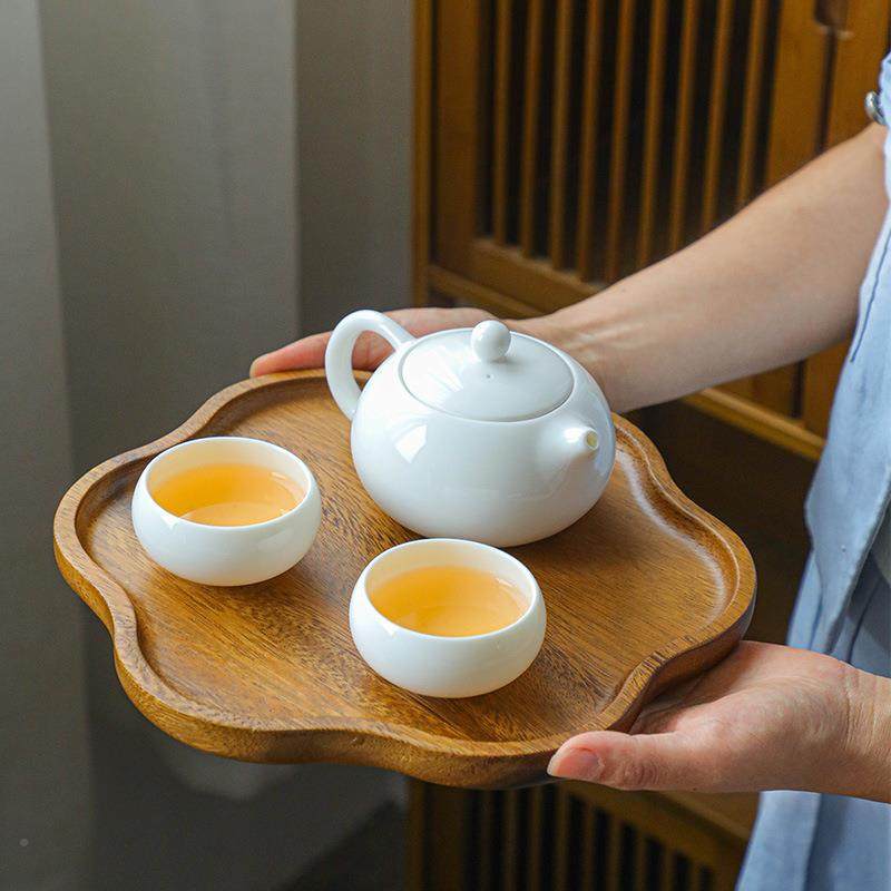 2026款木质创意茶盘托果盘零食水盘果瓜子盘子面实木干日式包蛋糕,餐饮具,盘,淘宝优惠券,粉丝福利购,淘宝优惠卷