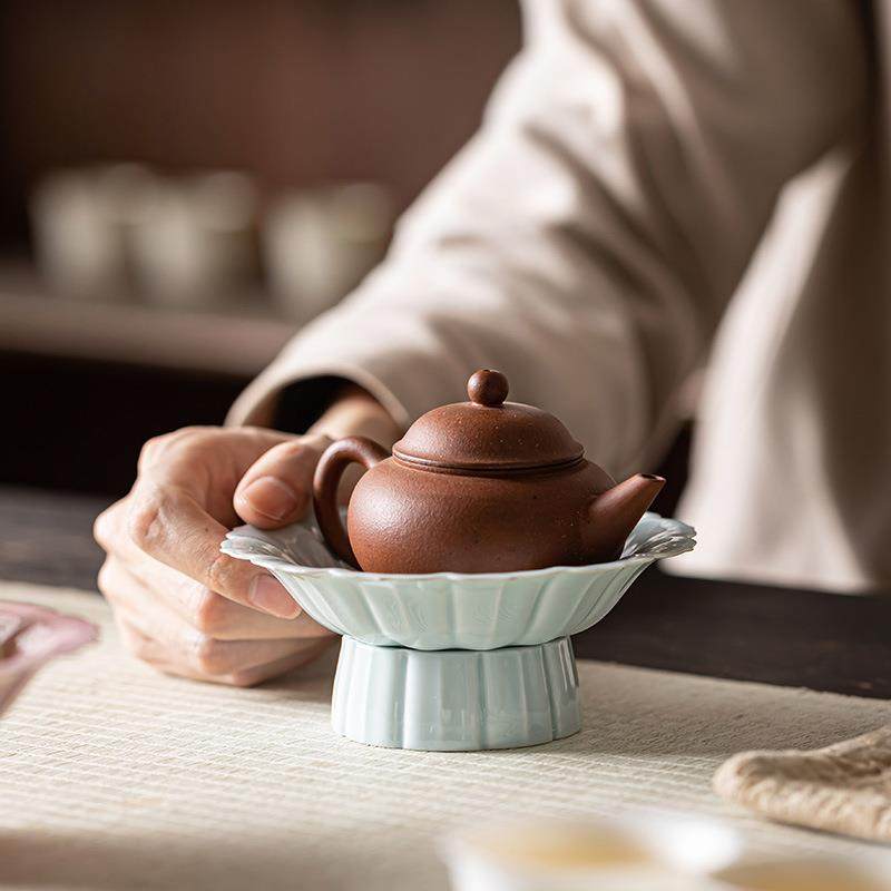 2026款中式陶瓷水高果盘点盘点沥水脚盘小号心糕点干果零食盘碟茶,餐饮具,果盆/果盘/果篮,淘宝优惠券,粉丝福利购,淘宝优惠卷