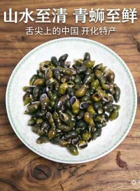 正宗开化青蛳清水螺蛳河鲜