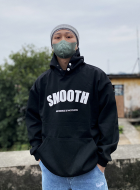 Feelingfree连帽丝滑SMOOTH卫衣加厚350G休闲卫衣街舞嘻哈