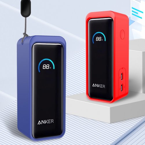 适用Anker Prime移动电源（9600mAH 65W）电源硅胶保护套软壳防摔