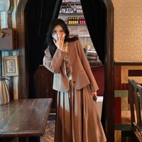 Кофейная юбка