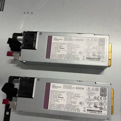 议价-HP G10 800W 服务器电源 865409-001 8