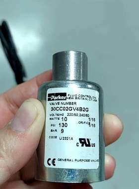 可维修-parker赛默飞探头吹扫电磁阀3CC02GV-议价