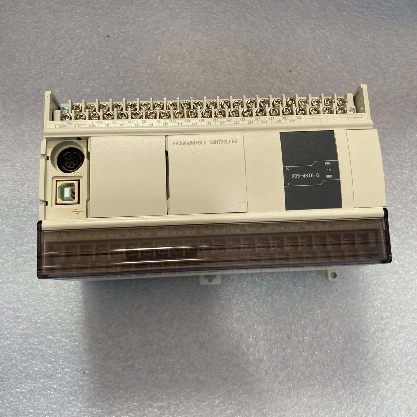 议价-信捷PLC控制器，型号XD5-48T6-C，实物拍摄