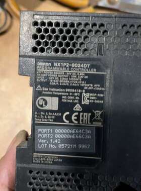 欧姆龙PLC模块NX1P2-9024dt、NX-AD2204