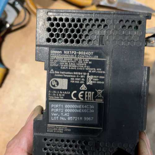 欧姆龙PLC模块NX1P2-9024dt、NX-AD2204