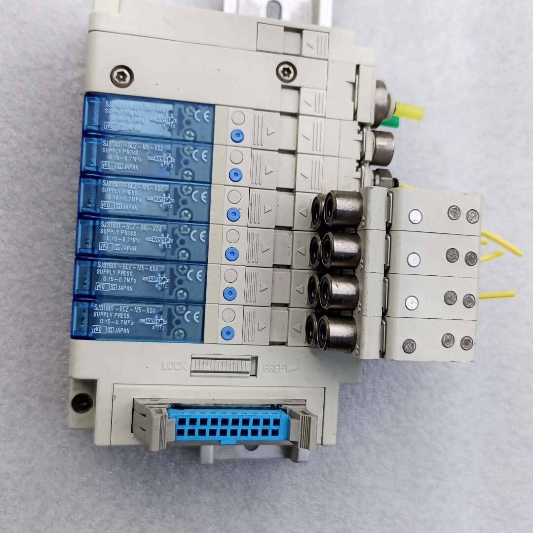 议价-SMC 电磁阀 SJ3160T-5CZ-M5-X84 (4片