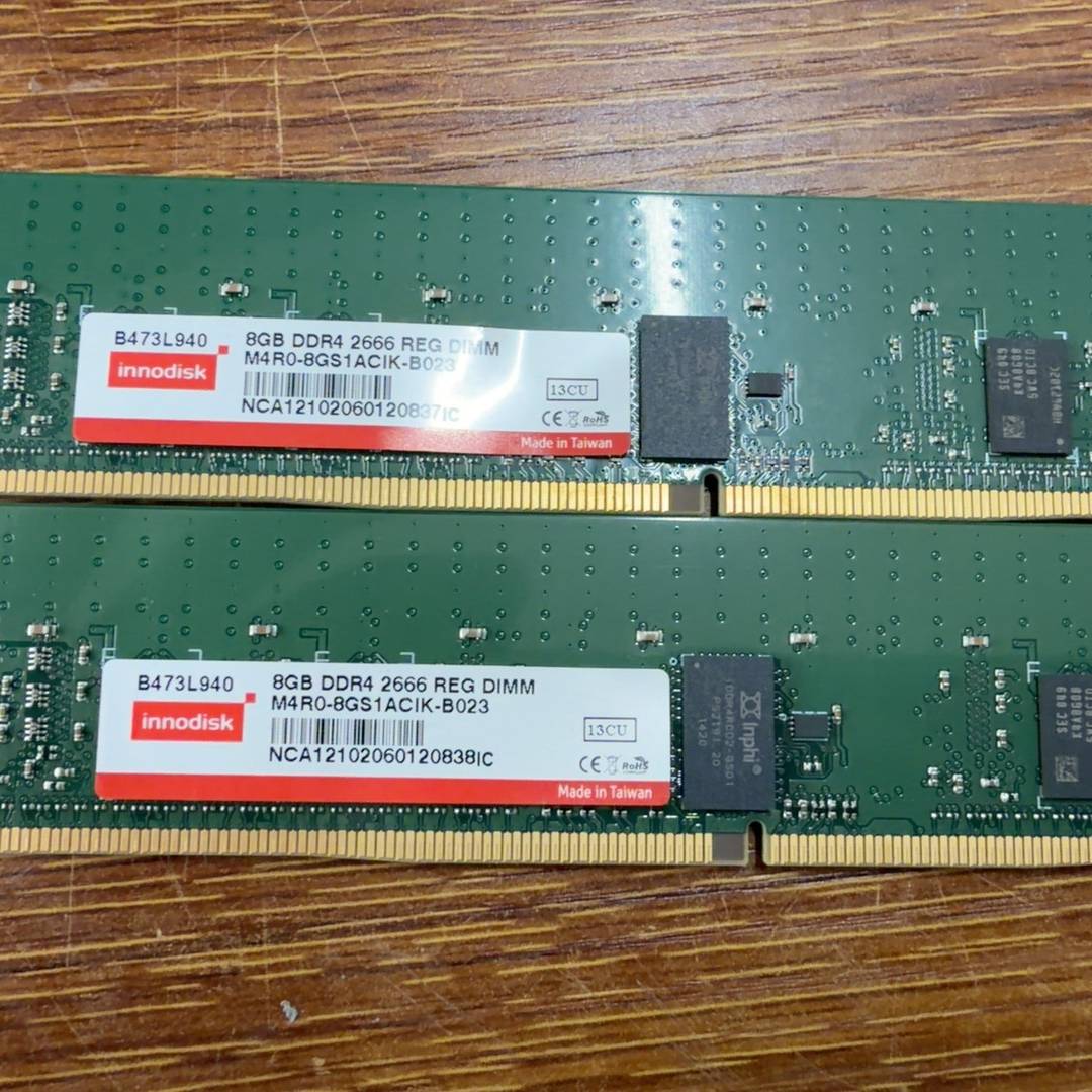 议价-充新innodisk 宜鼎8G DDR4 REG 2666