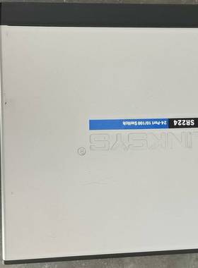 议价-思科SR224交换机，24口的，拆机二只，SR21