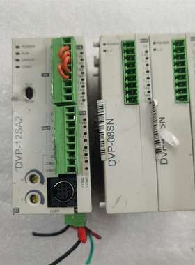 可维修-台达PLC主机一套，DVP12SA211R，有-议价