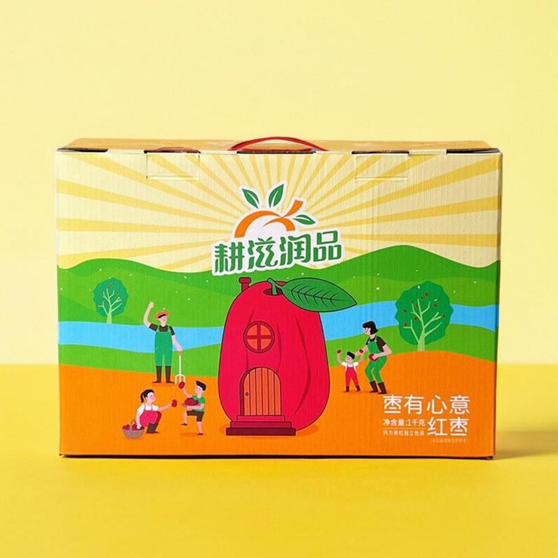 耕滋润品独小包装红枣优质灰枣孕妇营养泡水煲汤干货送礼礼盒