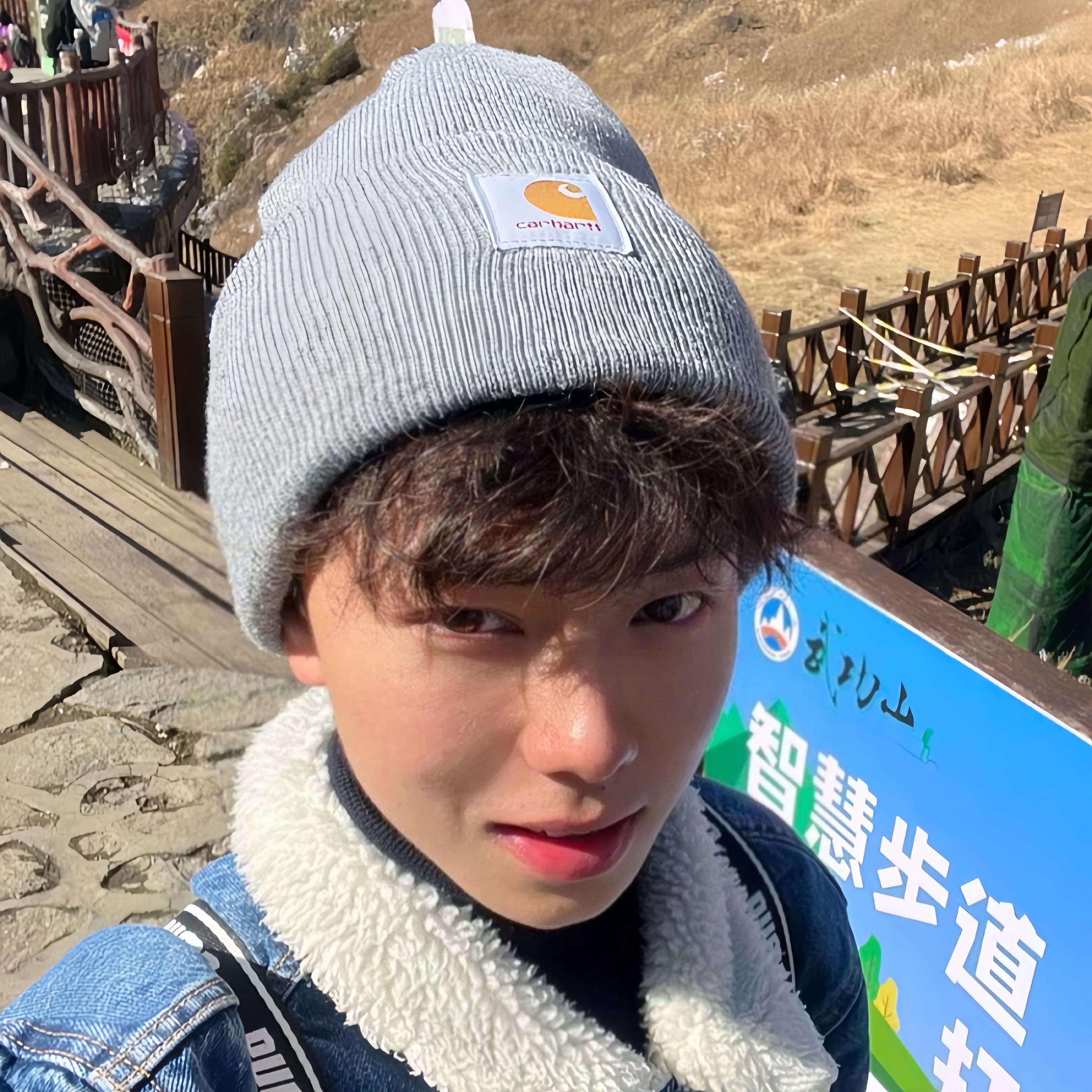 carhartt欢喜卡哈特冷帽子毛线