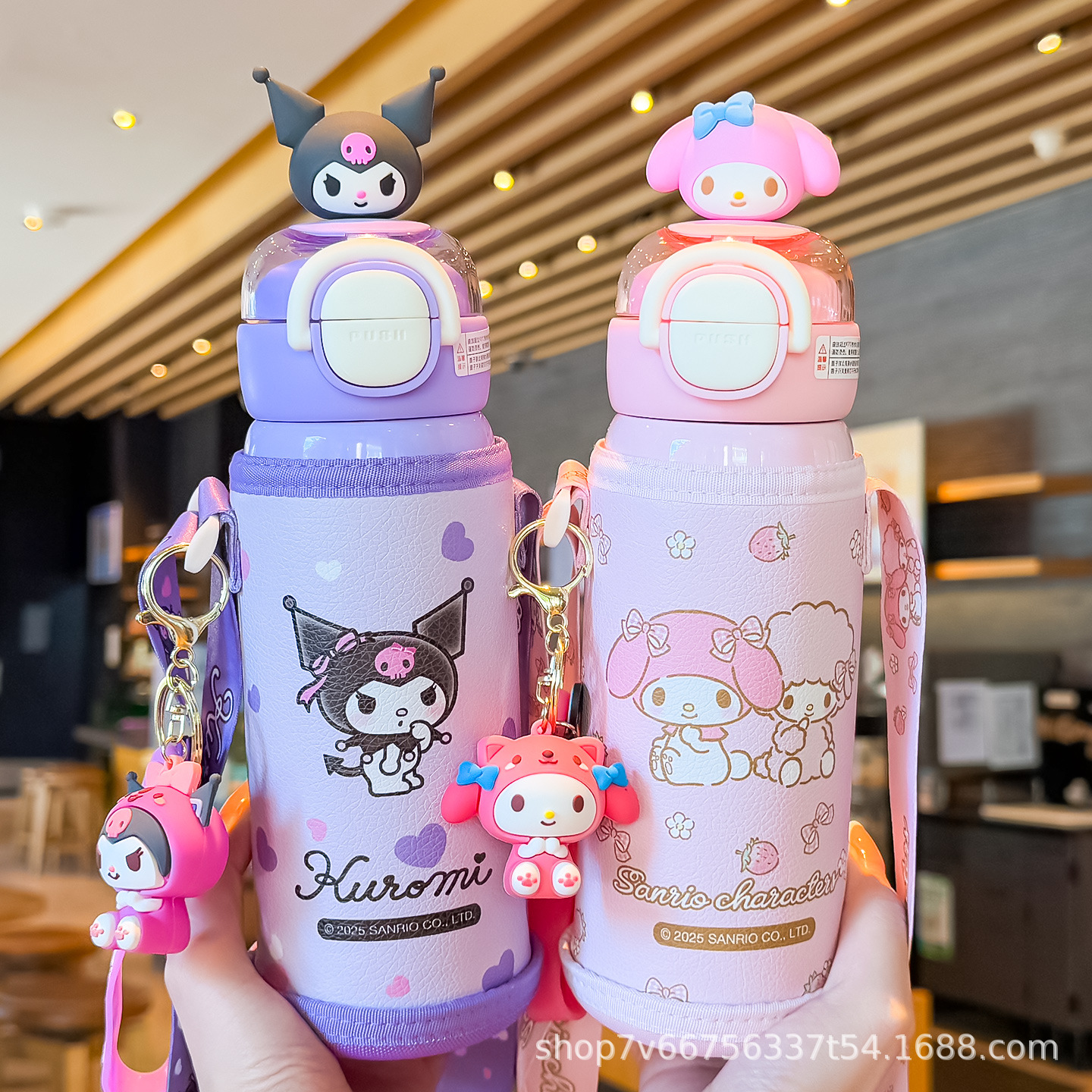 儿童保温杯女生2025新款高颜值大容量水杯学生上学专用水壶