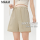 外穿冰丝山本裤 薄款 无托 托腹休闲 打底阔腿孕 孕妇短裤 五分裤 夏季