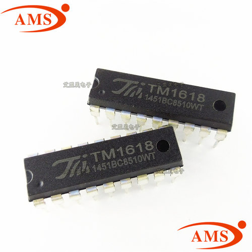 TM1618 DIP-18直插 LED数码驱动IC芯片 TM/天微 全新现货