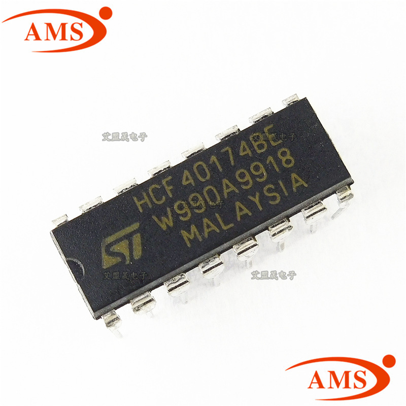 HCF40174BE HCF40174 直插DIP-16 触发器逻辑芯片 ST 全新现货