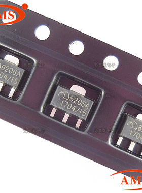 ME6206A15PG 丝印：6206A SOT-89 南京微盟 LDO稳压IC 全新现货