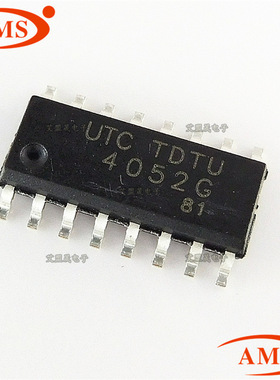 4052G-P16-R 4052G SOP-16贴片 模拟芯片 UTC/友顺 全新现货