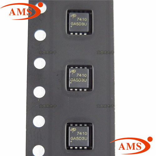 AO7410 丝印：7410 QFN8 AOS美国万代  MOS场效应管 全新现货