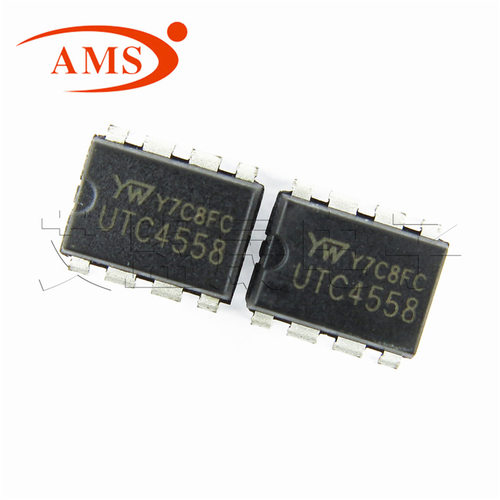 UTC4558E UTC4558 DIP-8直插 运算放大器IC芯片UTC/友旺 UTC4558
